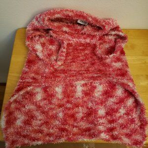 Top Paw Pink and White Sweater for Dogs Size Large